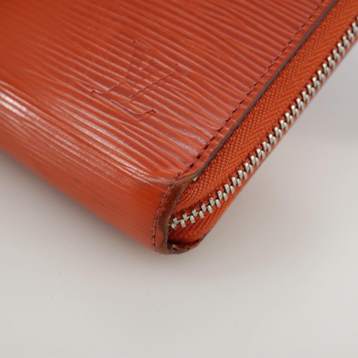 Louis Vuitton Zippy Wallet Orange Leather Wallet (Pre-Owned) Size ONE SIZE - 7 Thumbnail