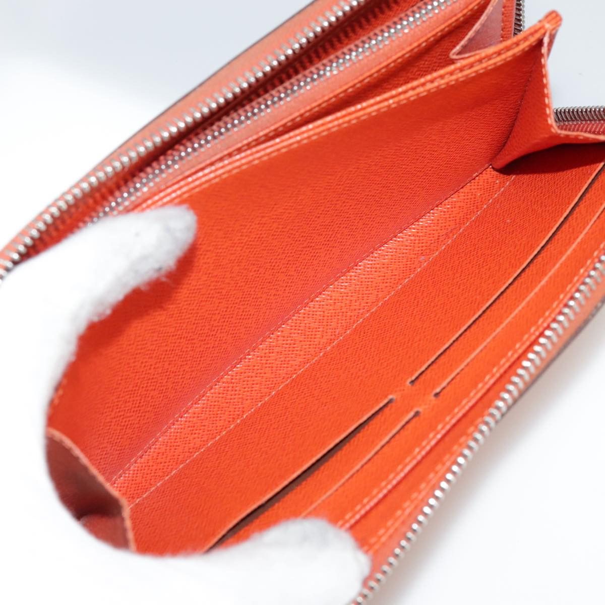 Louis Vuitton Zippy Wallet Orange Leather Wallet (Pre-Owned) Size ONE SIZE - 19 Thumbnail