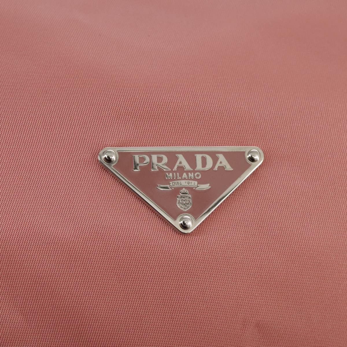 Prada Boston Pink Synthetic Handbag (Pre-Owned) Size ONE SIZE - 19 Thumbnail