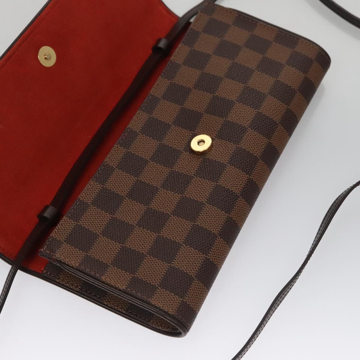 Louis Vuitton Twin Brown Canvas Shoulder Bag (Pre-Owned) Size ONE SIZE - 15 Thumbnail