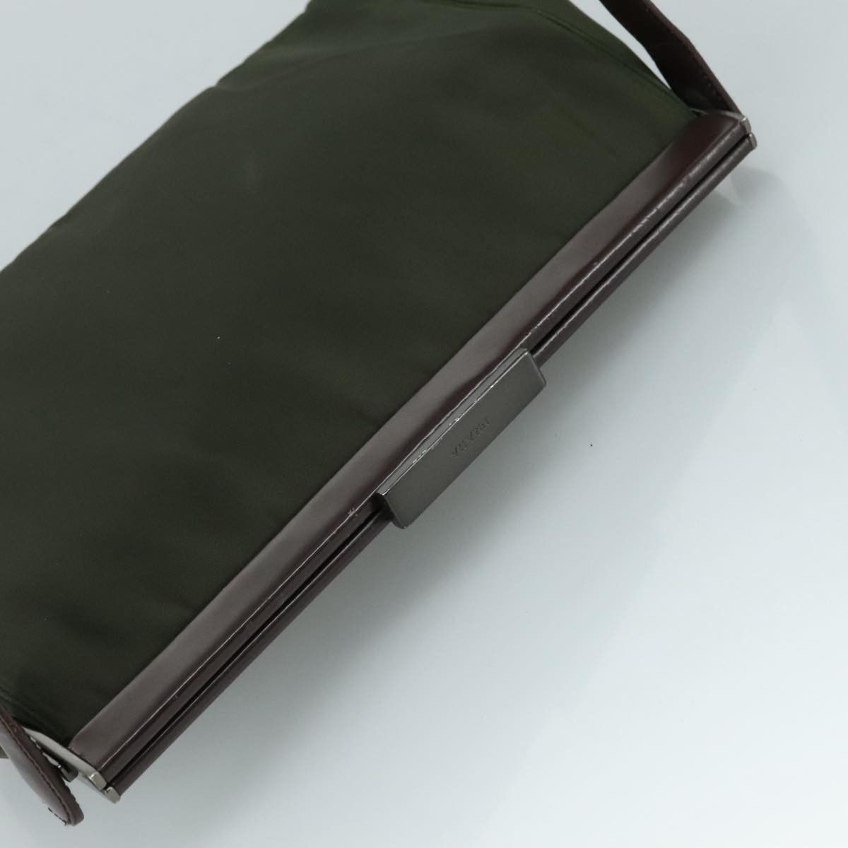 Prada Khaki Synthetic Shoulder Bag (Pre-Owned) Size ONE SIZE - 17 Thumbnail