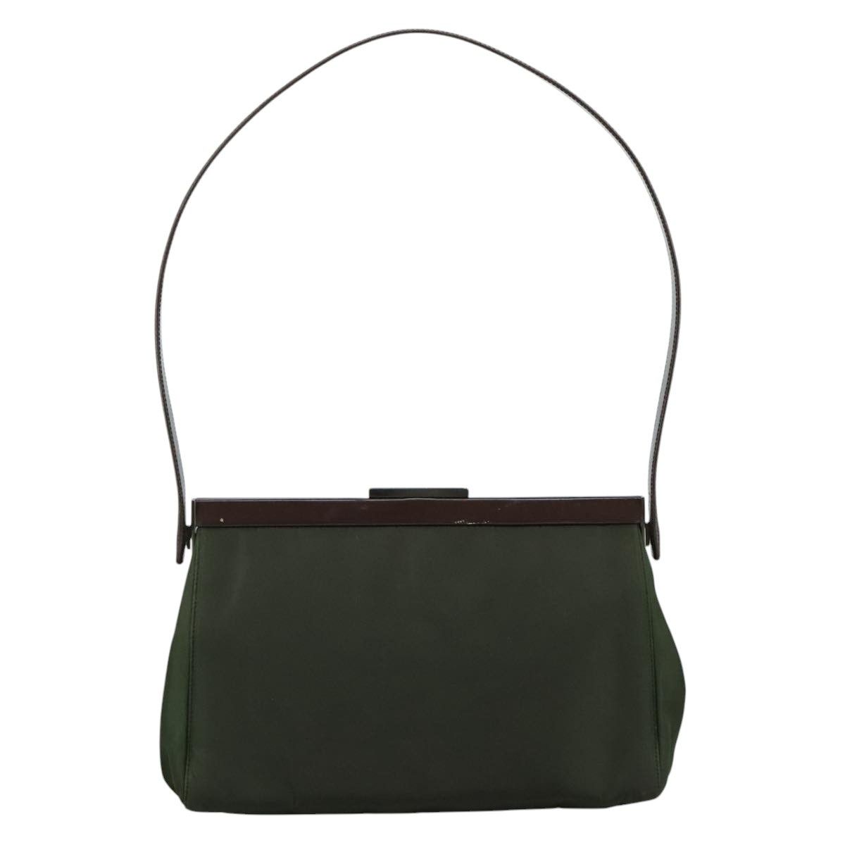 Prada Khaki Synthetic Shoulder Bag (Pre-Owned) Size ONE SIZE - 2 Thumbnail