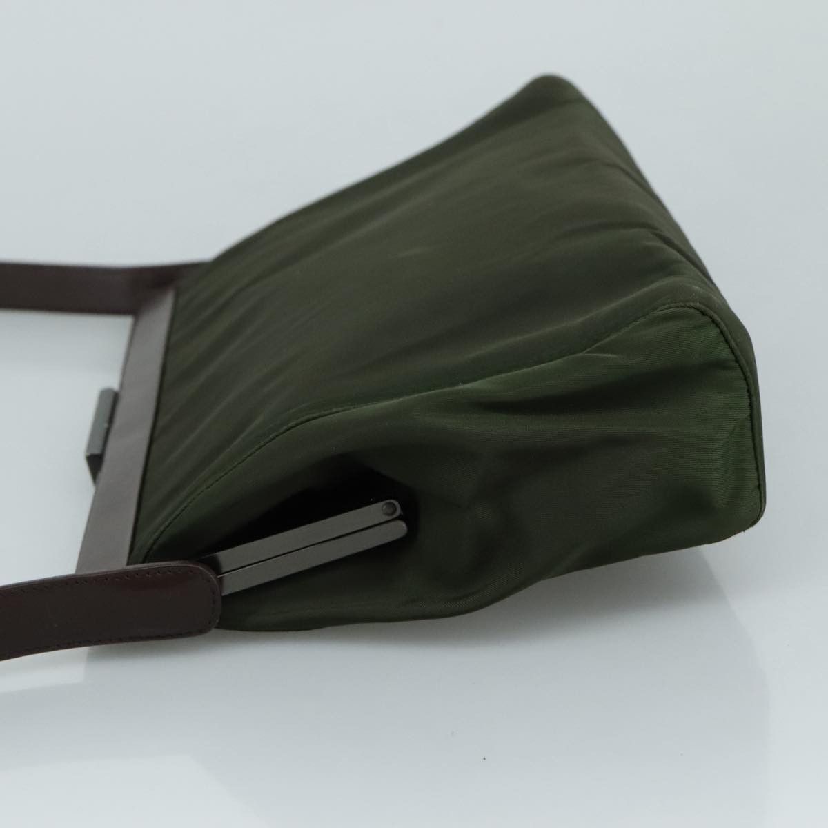 Prada Khaki Synthetic Shoulder Bag (Pre-Owned) Size ONE SIZE - 4 Thumbnail