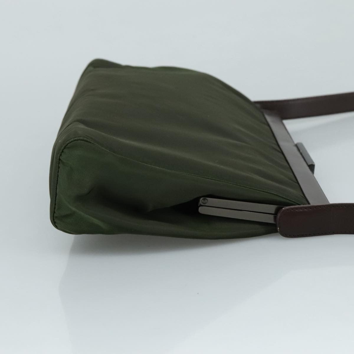 Prada Khaki Synthetic Shoulder Bag (Pre-Owned) Size ONE SIZE - 3 Thumbnail