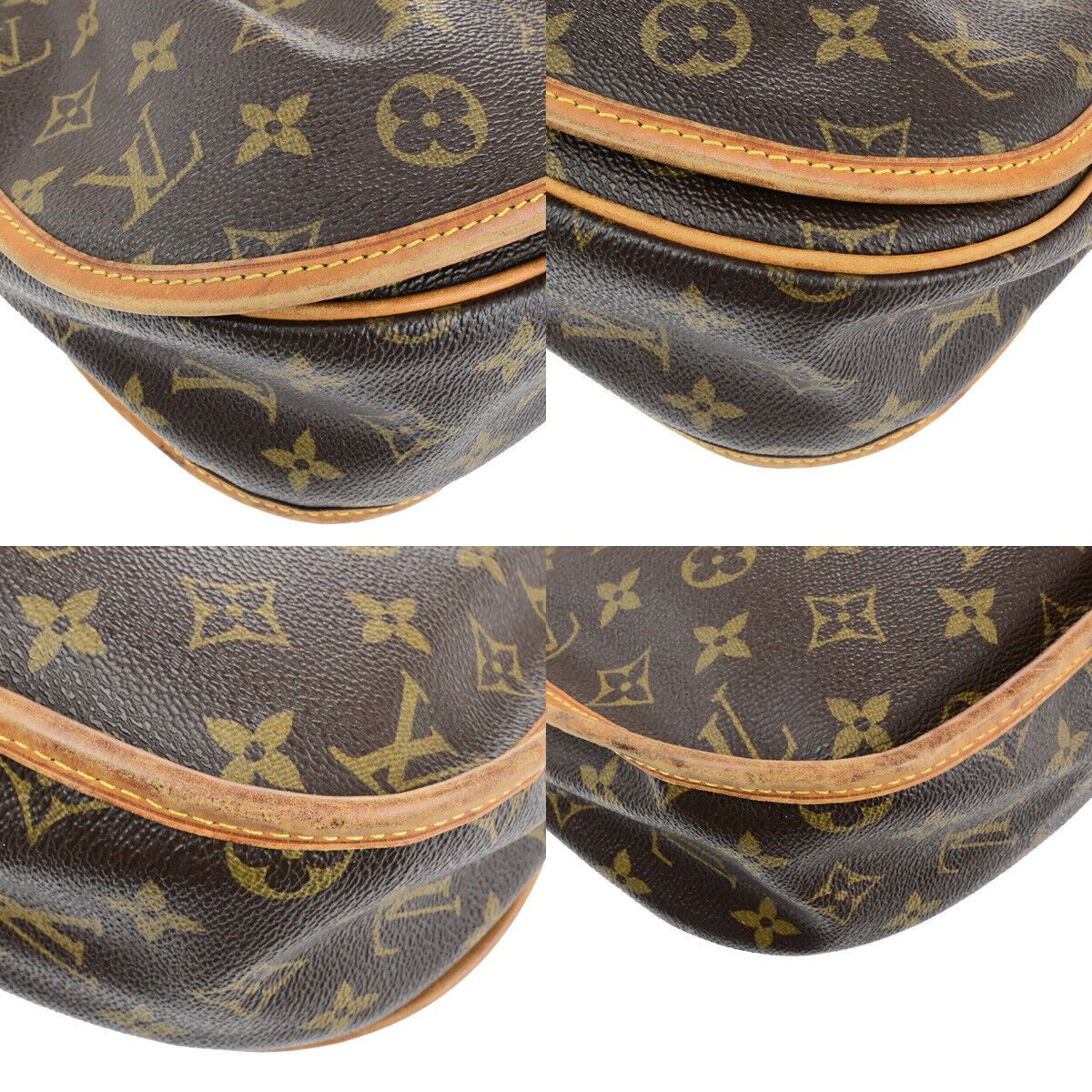 Louis Vuitton Ménilmontant Brown Canvas Handbag (Pre-Owned) Size ONE SIZE - 7 Thumbnail