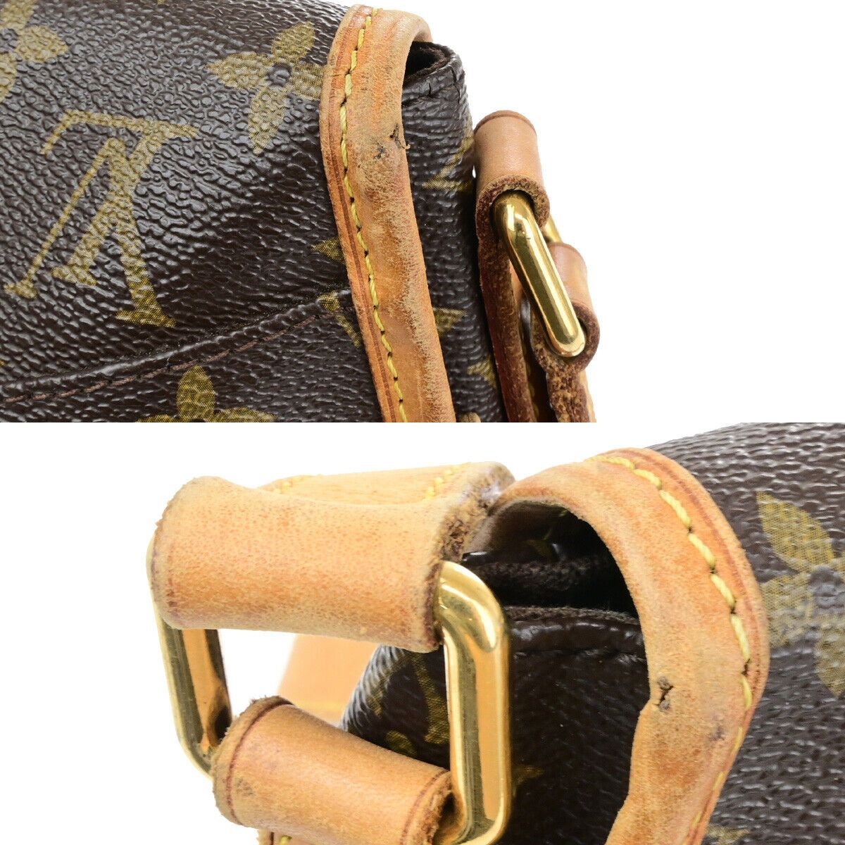 Louis Vuitton Ménilmontant Brown Canvas Handbag (Pre-Owned) Size ONE SIZE - 10 Thumbnail