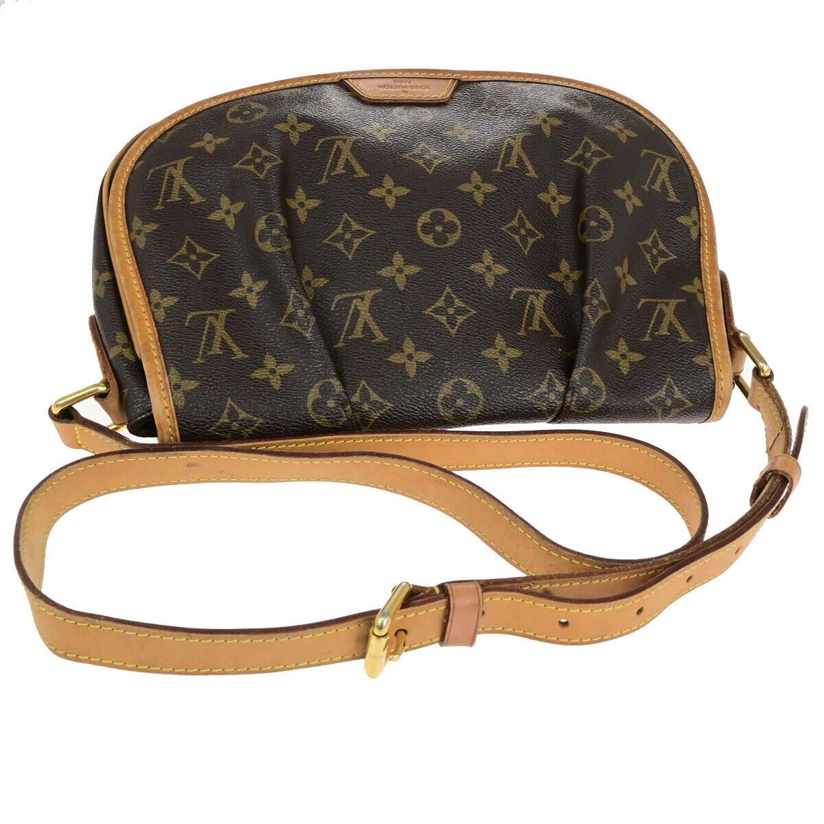 Louis Vuitton Ménilmontant Brown Canvas Handbag (Pre-Owned) Size ONE SIZE - 5 Thumbnail