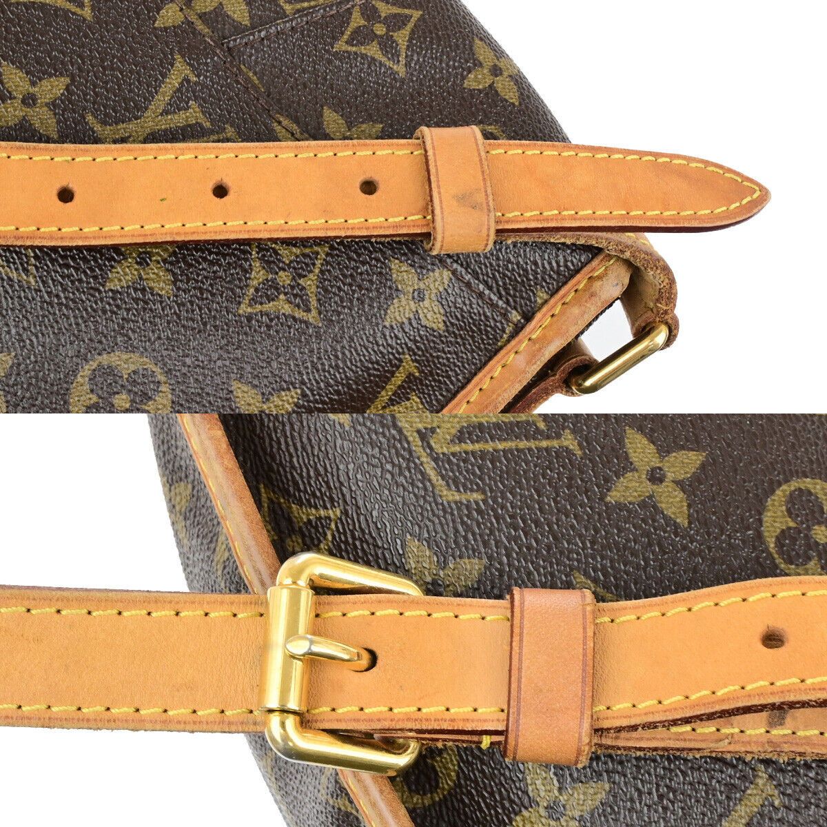 Louis Vuitton Ménilmontant Brown Canvas Handbag (Pre-Owned) Size ONE SIZE - 9 Thumbnail