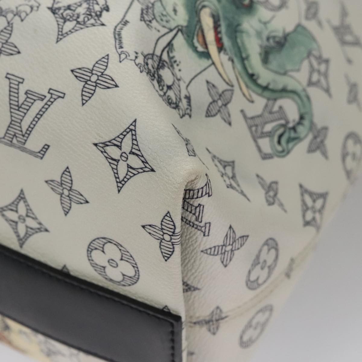 Louis Vuitton Françoise White Canvas Handbag (Pre-Owned) Size ONE SIZE - 12 Thumbnail