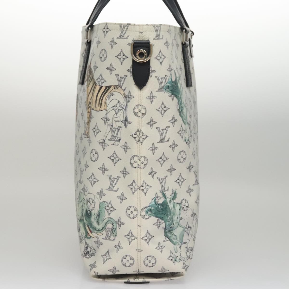 Louis Vuitton Françoise White Canvas Handbag (Pre-Owned) Size ONE SIZE - 3 Thumbnail