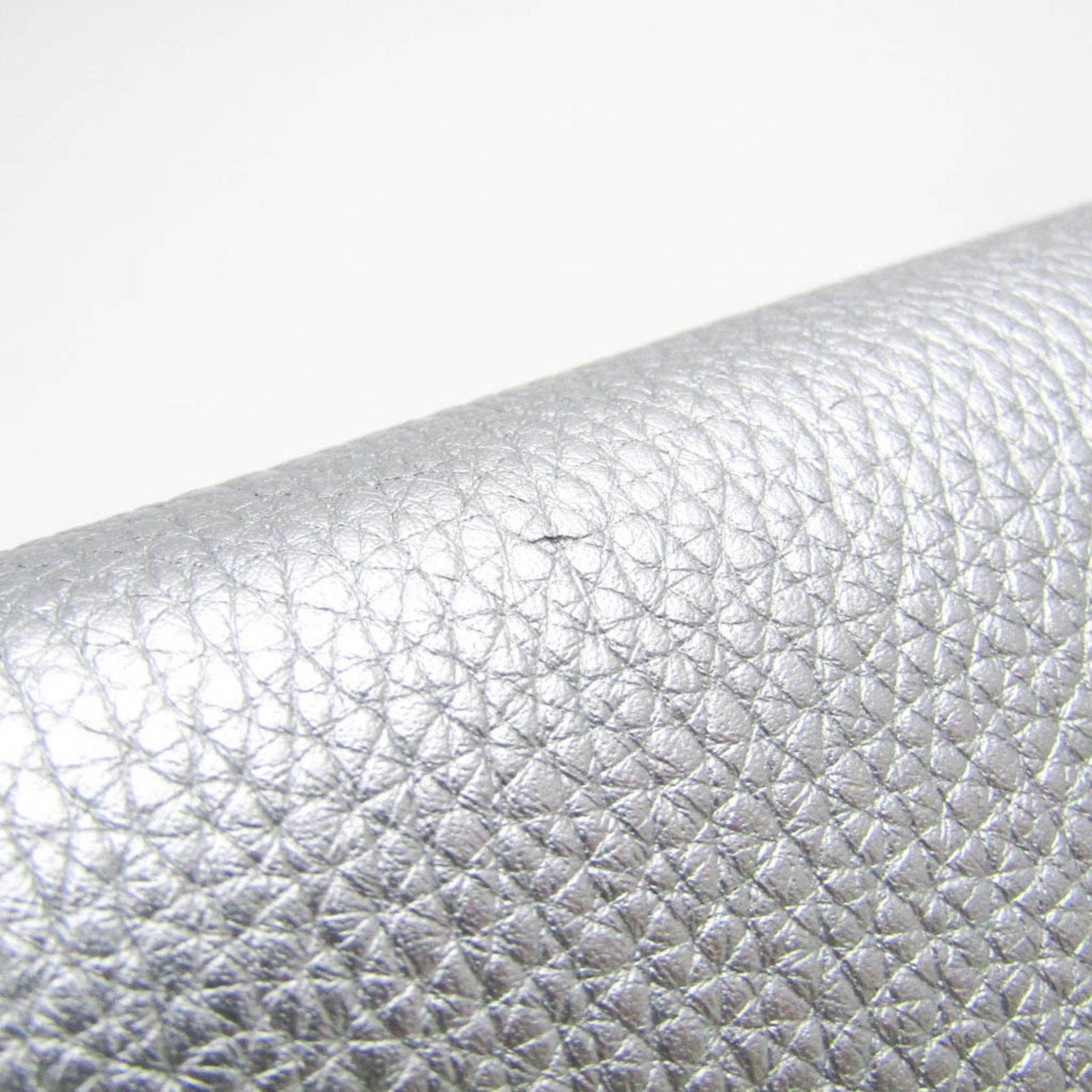 Silver Leather Wallet (Pre-Owned)