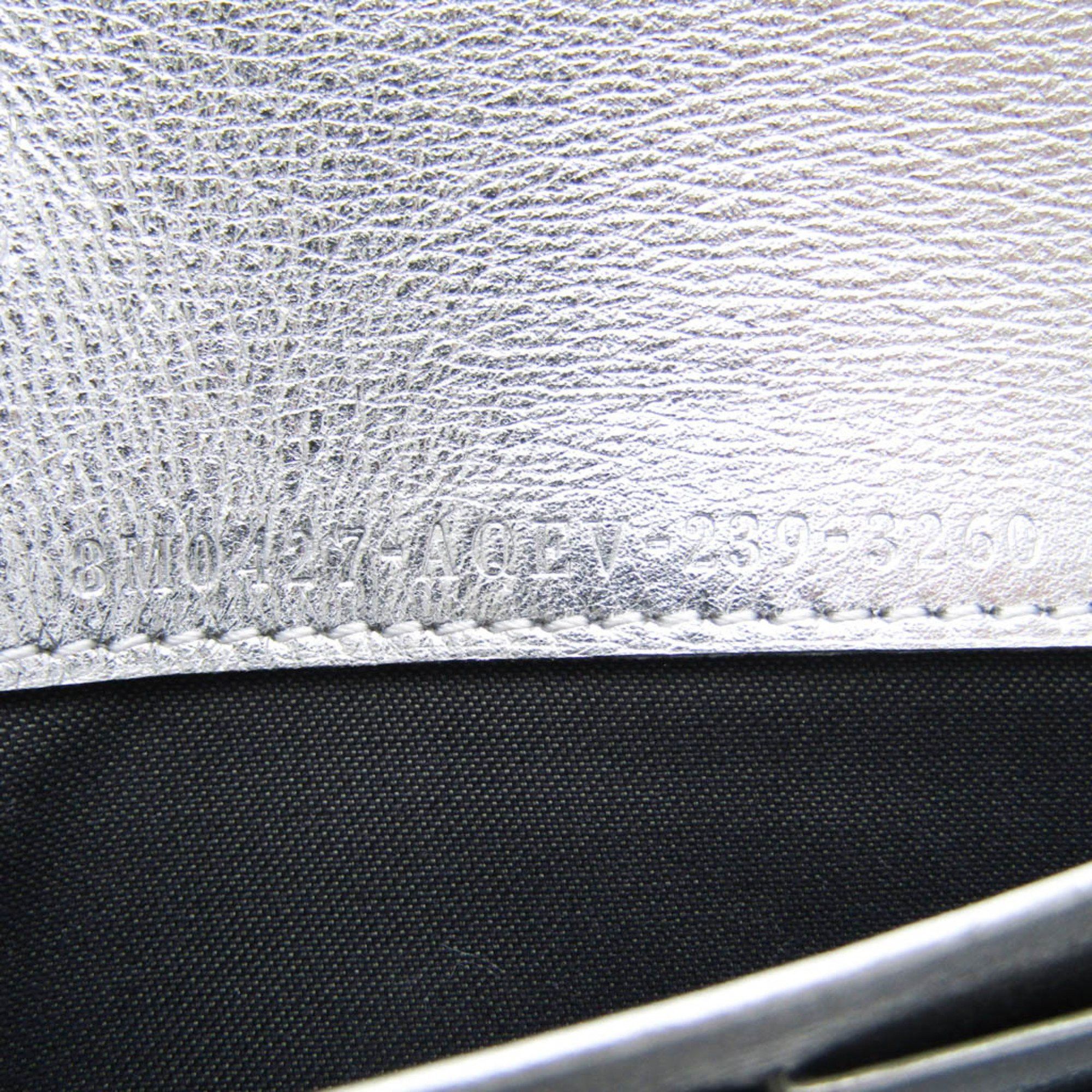 Silver Leather Wallet (Pre-Owned)