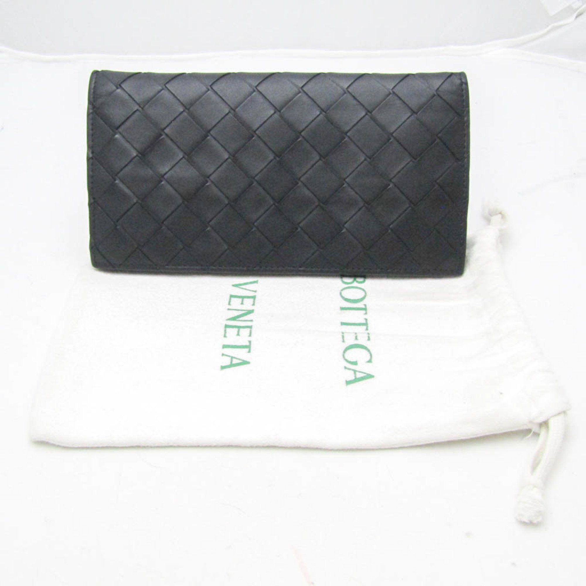 Bottega Veneta Intrecciato Black Leather Wallet (Pre-Owned) Size ONE SIZE - 14 Thumbnail