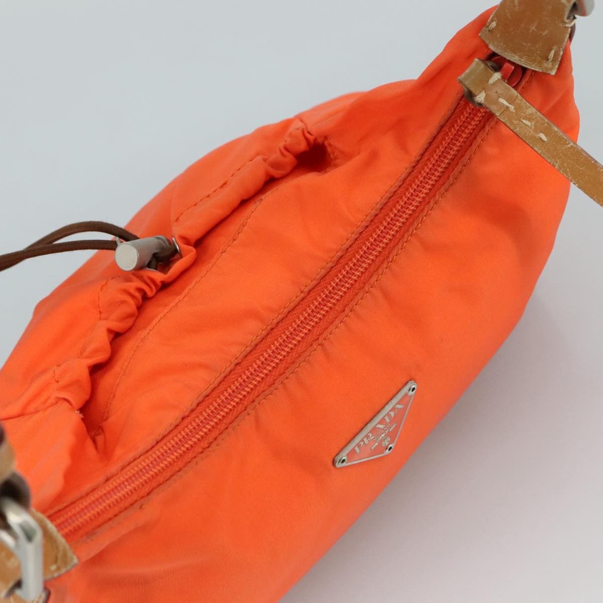Prada Hobo Orange Synthetic Shoulder Bag (Pre-Owned) Size ONE SIZE - 5 Thumbnail