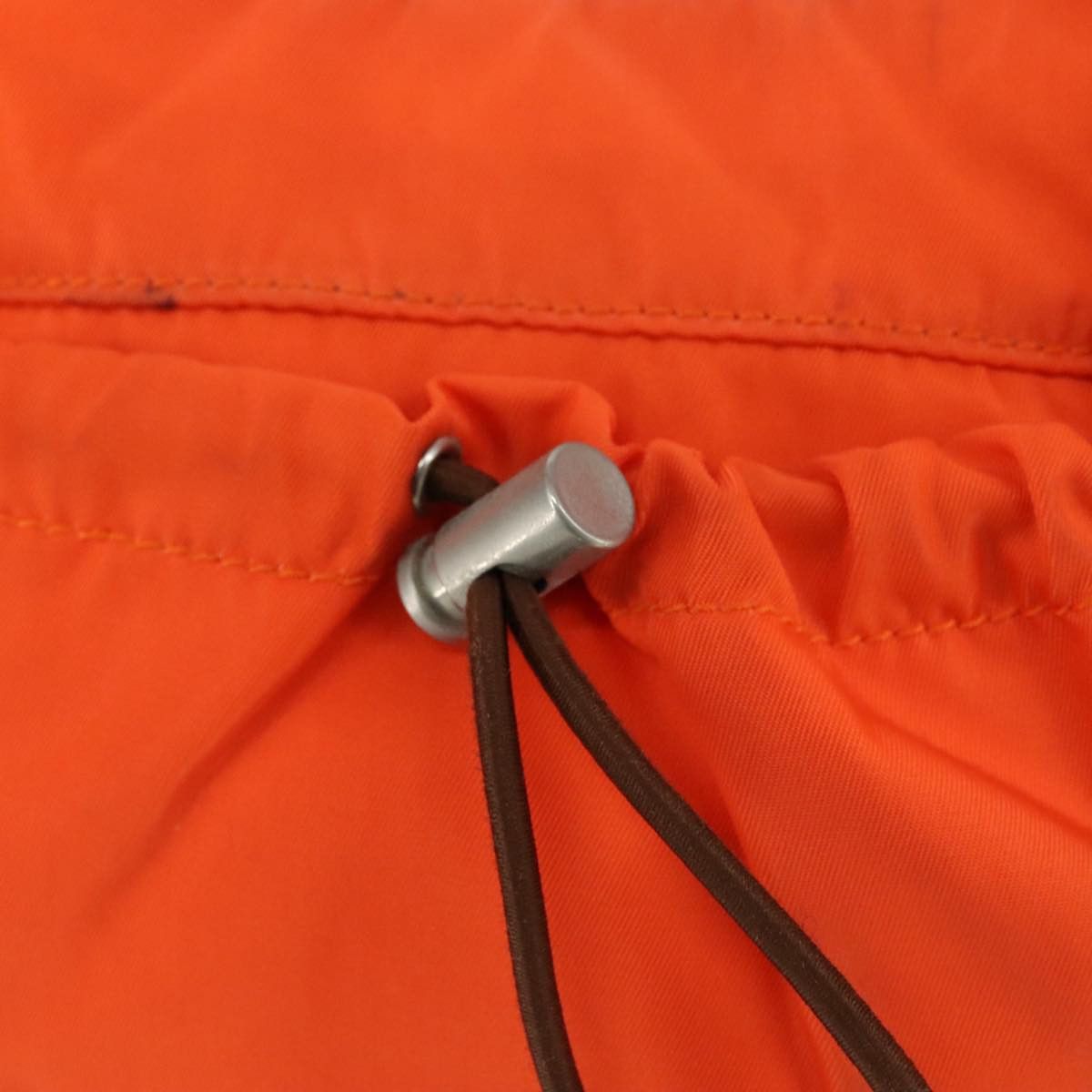 Prada Hobo Orange Synthetic Shoulder Bag (Pre-Owned) Size ONE SIZE - 14 Thumbnail