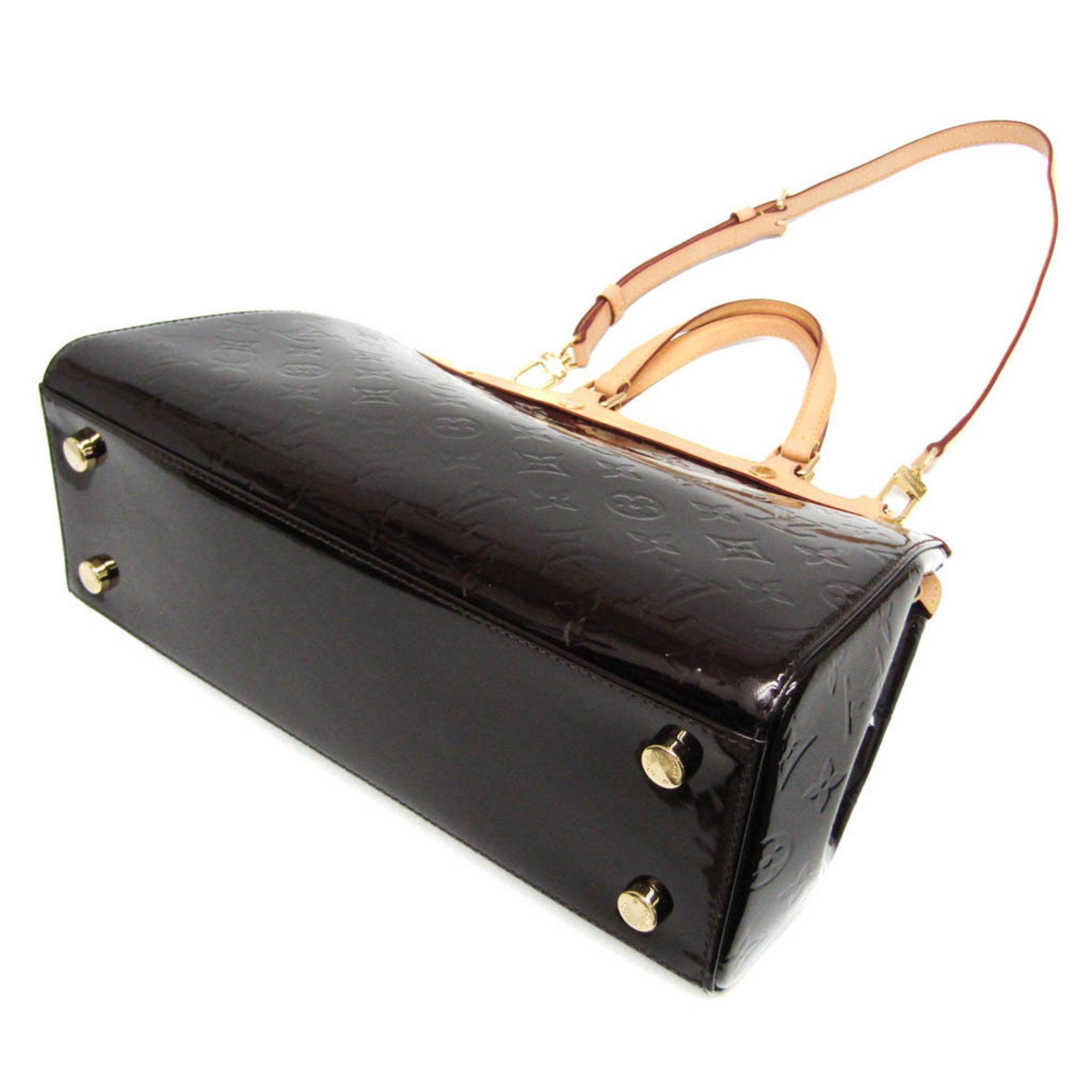 Louis Vuitton Blair Burgundy Patent Leather Handbag (Pre-Owned) Size ONE SIZE - 2 Thumbnail