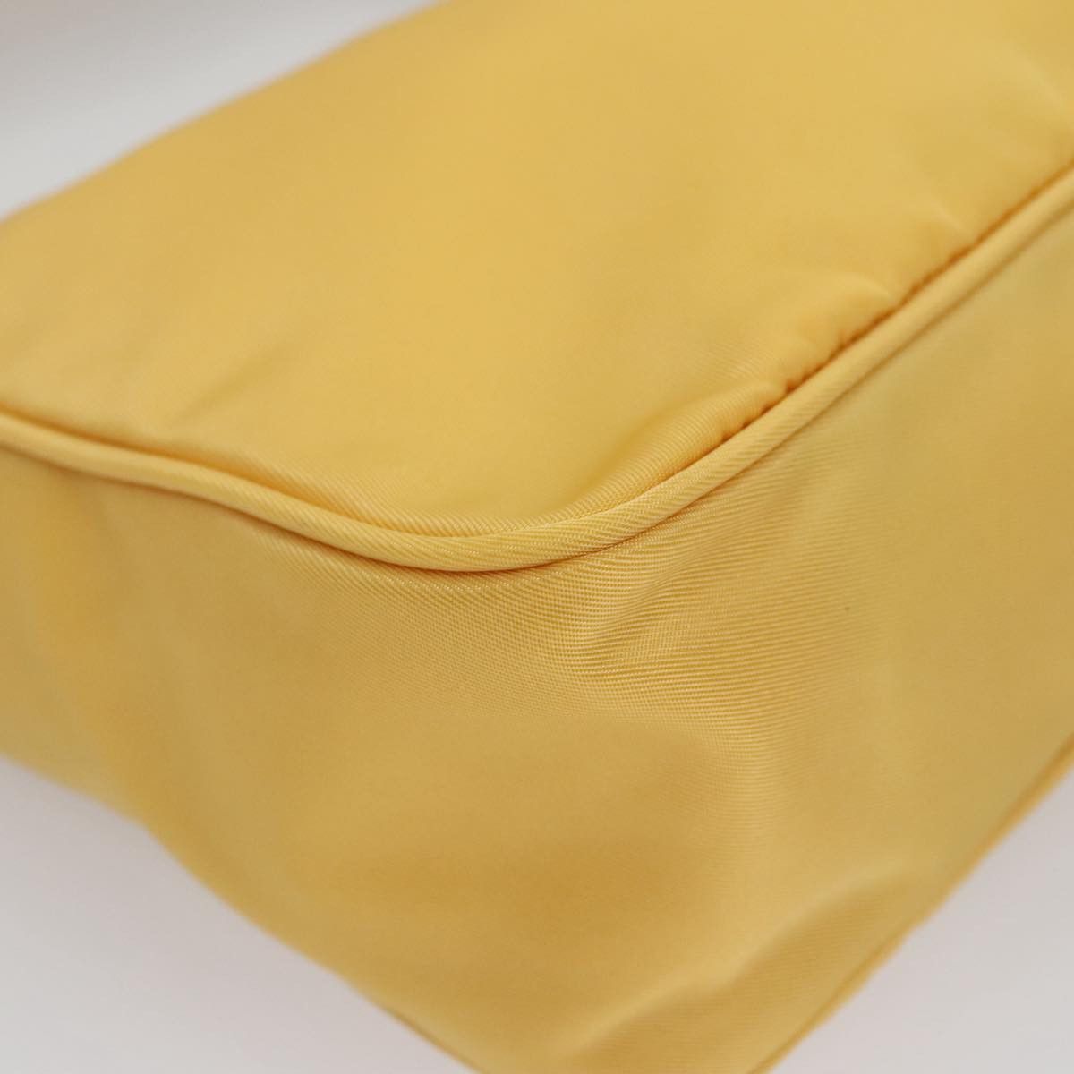 Prada Re-Edition Yellow Synthetic Handbag (Pre-Owned) Size ONE SIZE - 9 Thumbnail