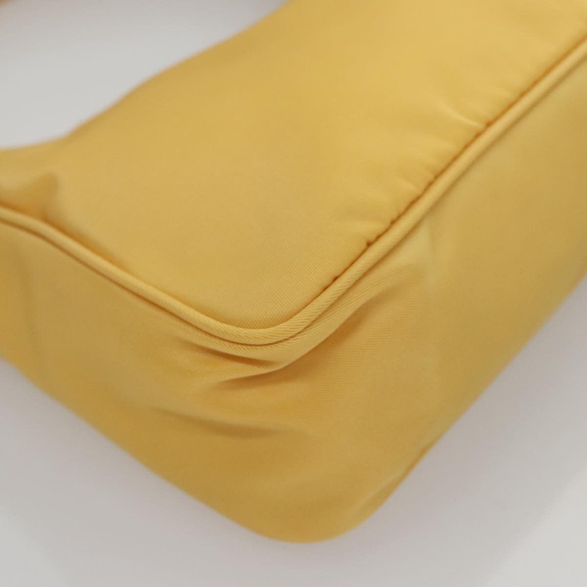 Prada Re-Edition Yellow Synthetic Handbag (Pre-Owned) Size ONE SIZE - 11 Thumbnail