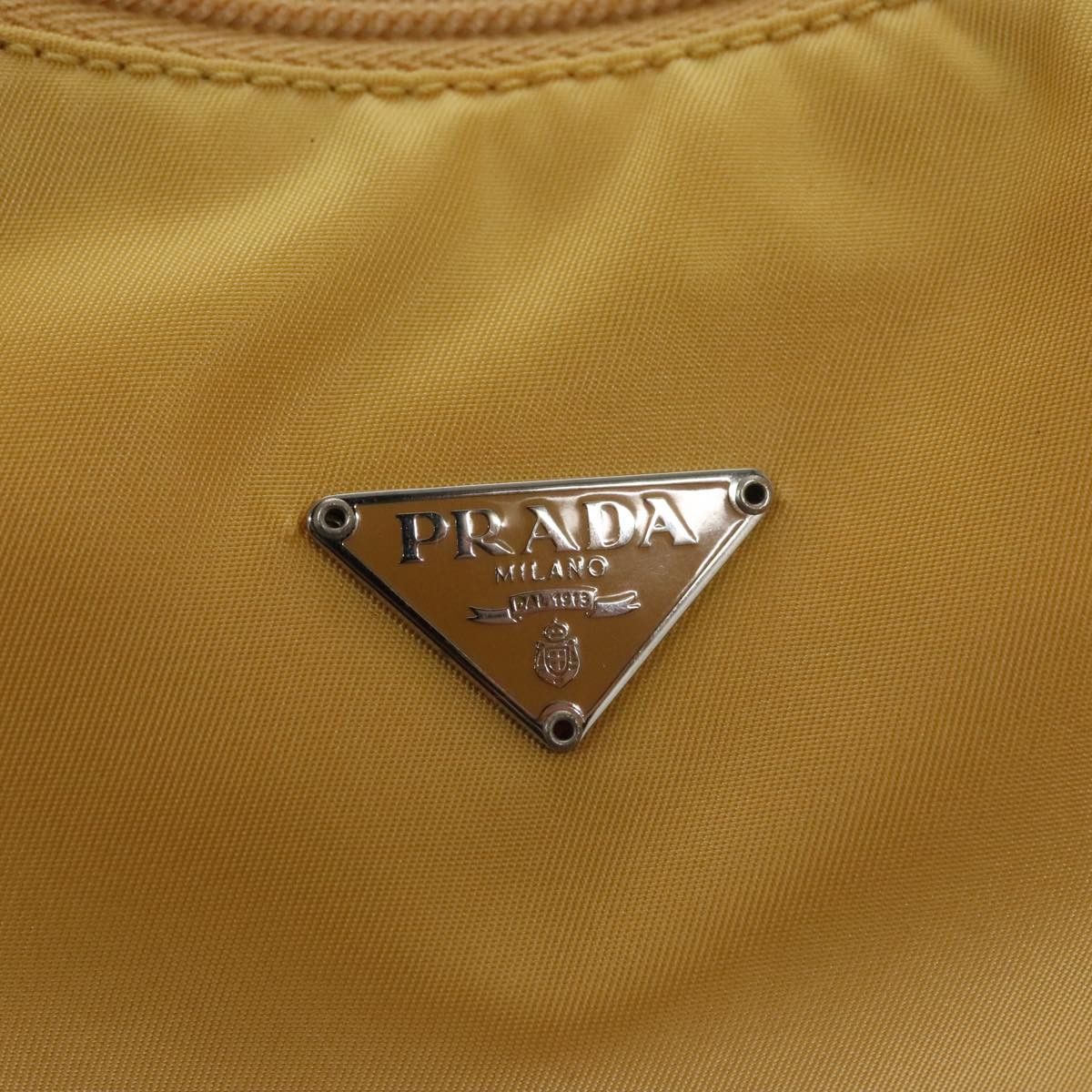 Prada Re-Edition Yellow Synthetic Handbag (Pre-Owned) Size ONE SIZE - 13 Thumbnail