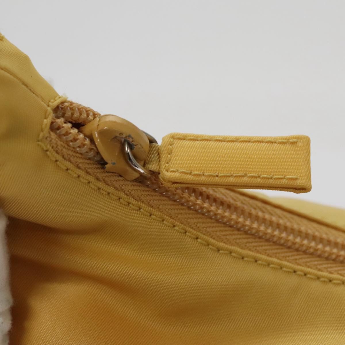 Prada Re-Edition Yellow Synthetic Handbag (Pre-Owned) Size ONE SIZE - 14 Thumbnail