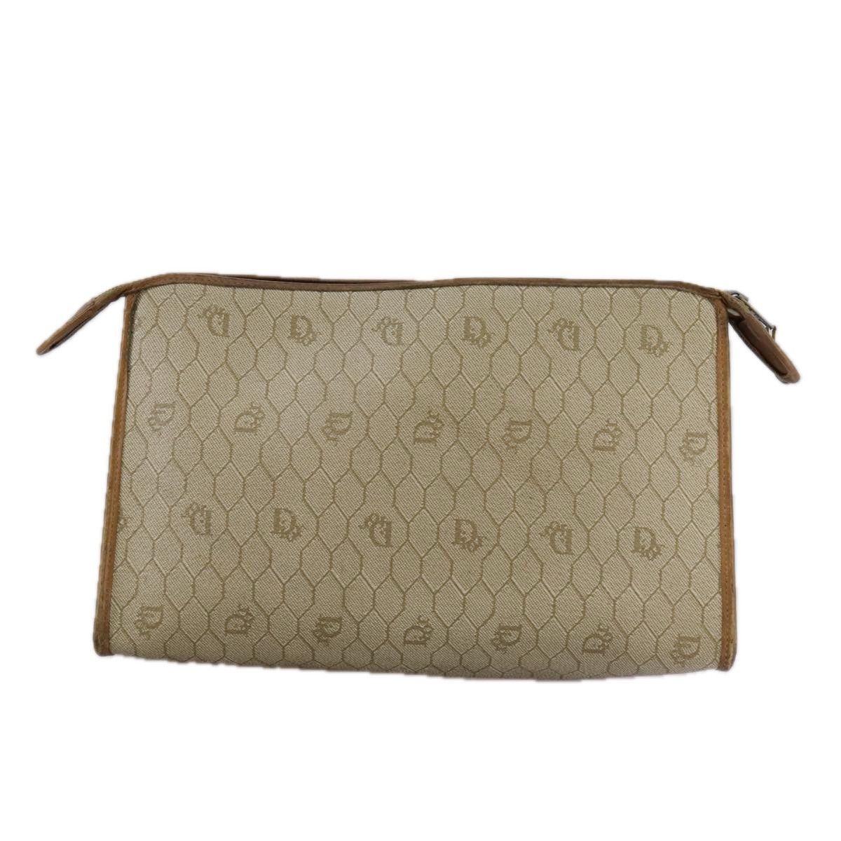 Dior Honeycomb Beige Canvas Clutch Bag (Pre-Owned) Size ONE SIZE - 2 Thumbnail