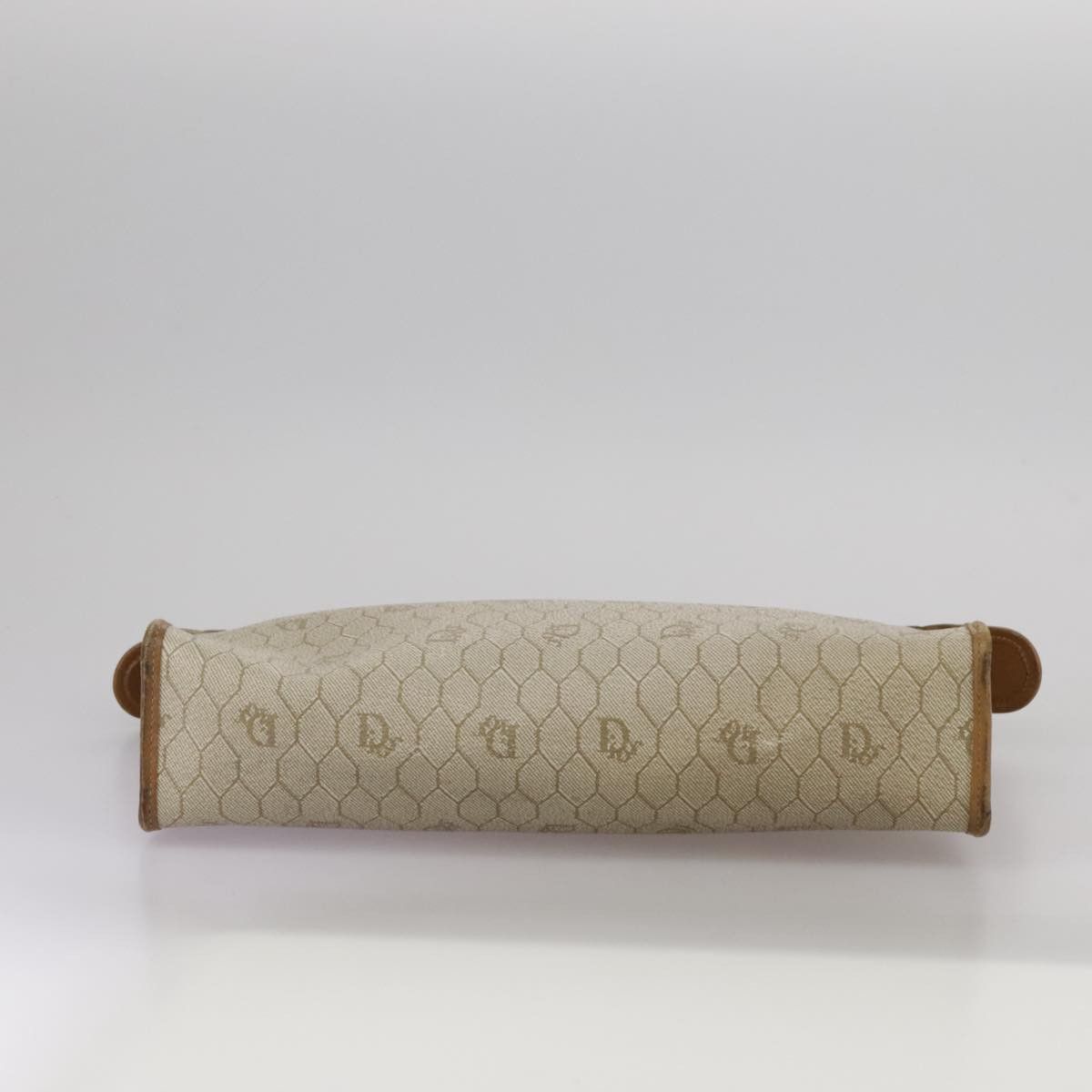 Dior Honeycomb Beige Canvas Clutch Bag (Pre-Owned) Size ONE SIZE - 14 Thumbnail
