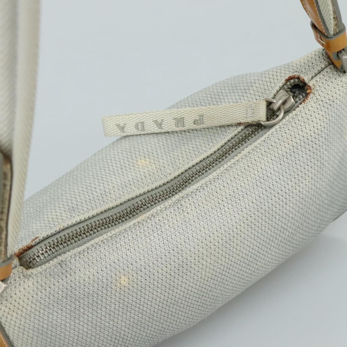 Prada Sports Grey Synthetic Shoulder Bag (Pre-Owned) Size ONE SIZE - 11 Thumbnail