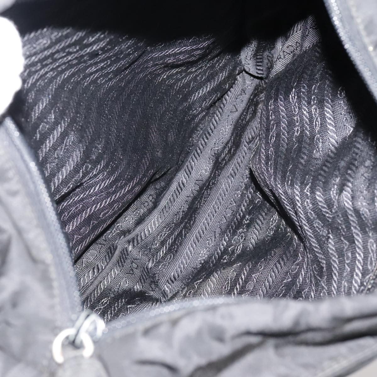 Prada Black Synthetic Shoulder Bag (Pre-Owned) Size ONE SIZE - 9 Thumbnail