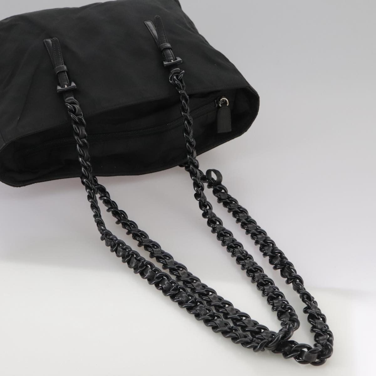 Prada Black Synthetic Shoulder Bag (Pre-Owned) Size ONE SIZE - 3 Thumbnail