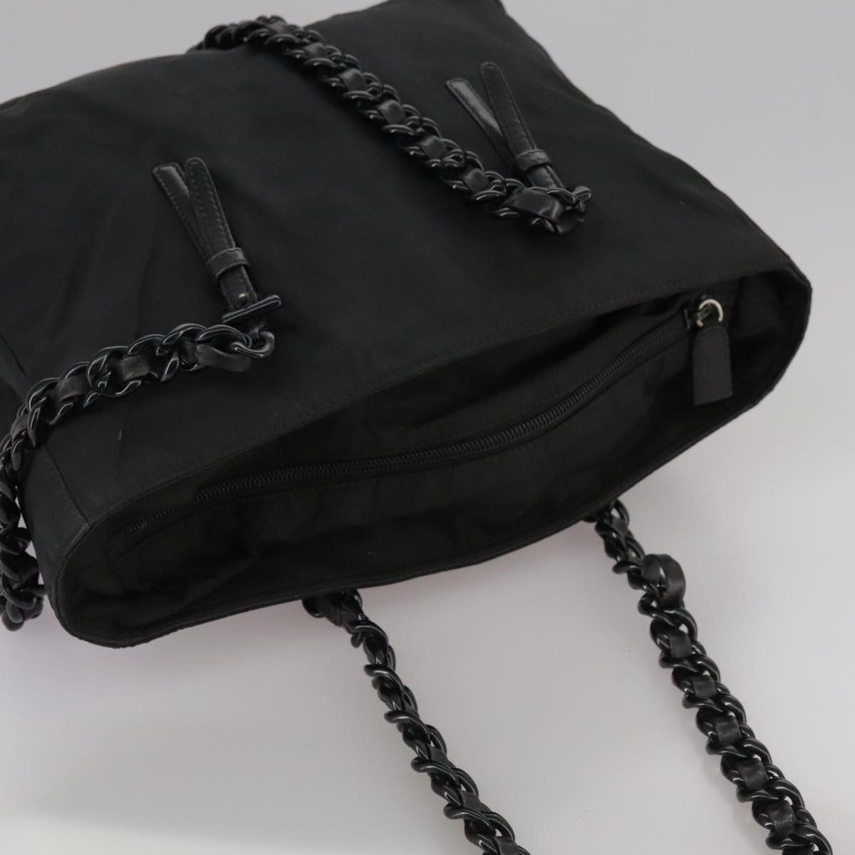 Prada Black Synthetic Shoulder Bag (Pre-Owned) Size ONE SIZE - 13 Thumbnail