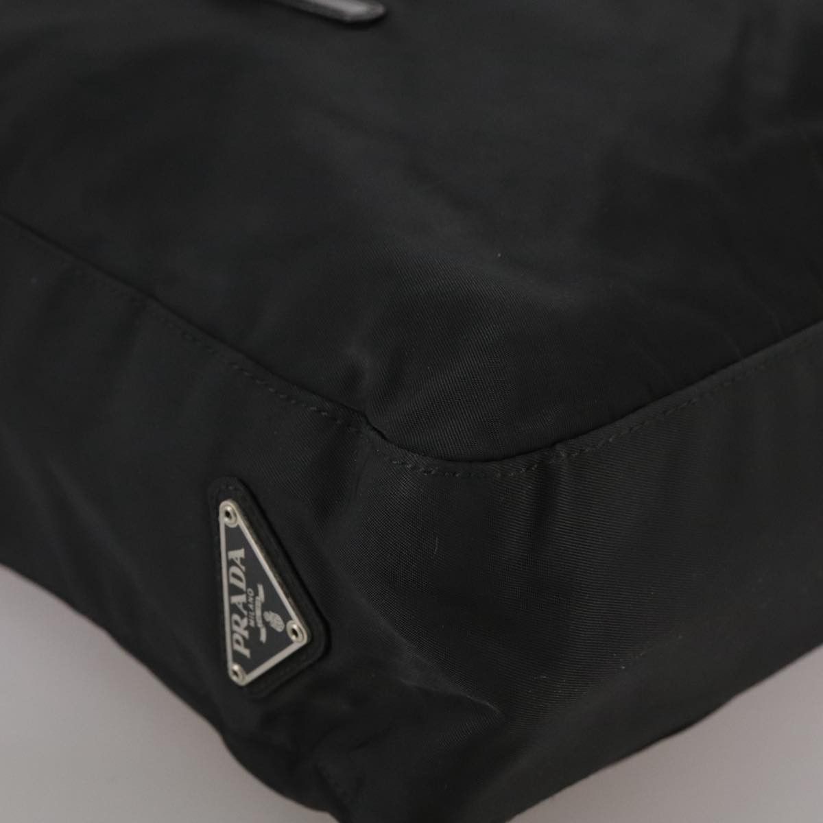 Prada Black Synthetic Shoulder Bag (Pre-Owned) Size ONE SIZE - 4 Thumbnail
