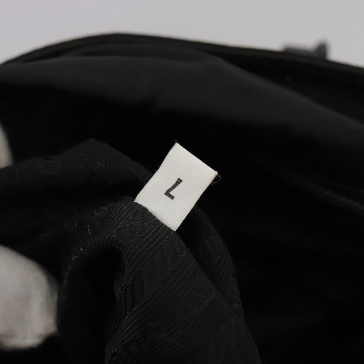 Prada Black Synthetic Shoulder Bag (Pre-Owned) Size ONE SIZE - 10 Thumbnail