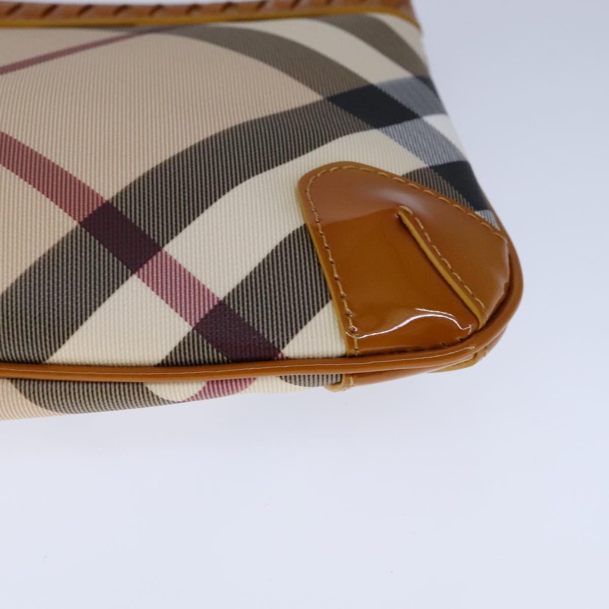 Burberry Nova Check Beige Canvas Clutch Bag (Pre-Owned) Size ONE SIZE - 15 Thumbnail