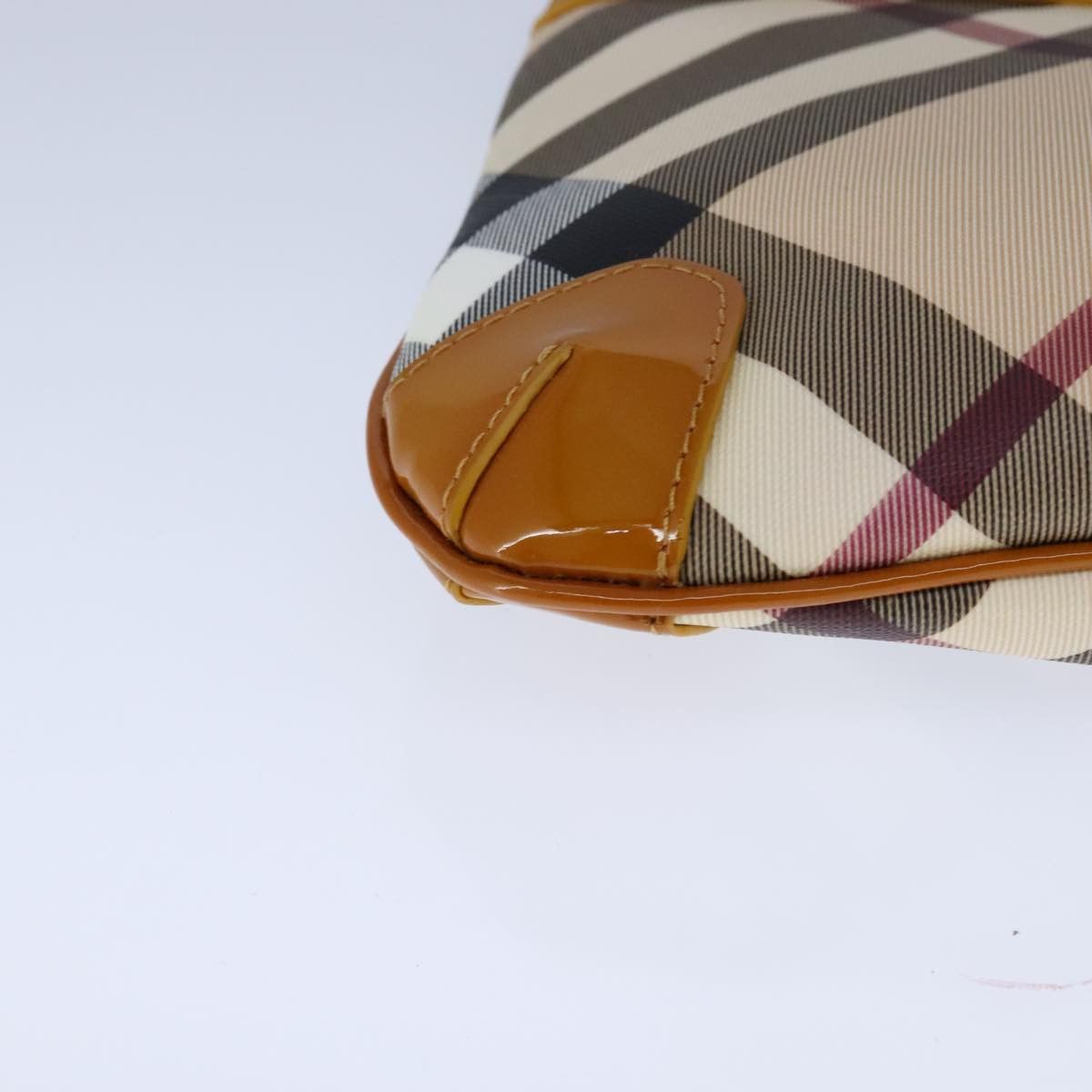 Burberry Nova Check Beige Canvas Clutch Bag (Pre-Owned) Size ONE SIZE - 7 Thumbnail