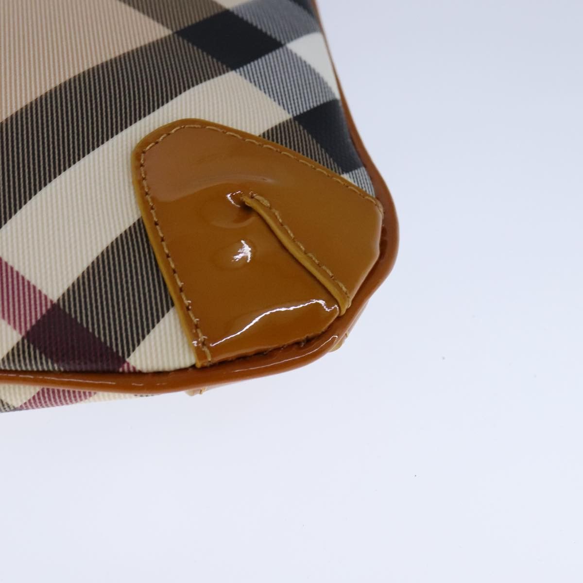 Burberry Nova Check Beige Canvas Clutch Bag (Pre-Owned) Size ONE SIZE - 17 Thumbnail
