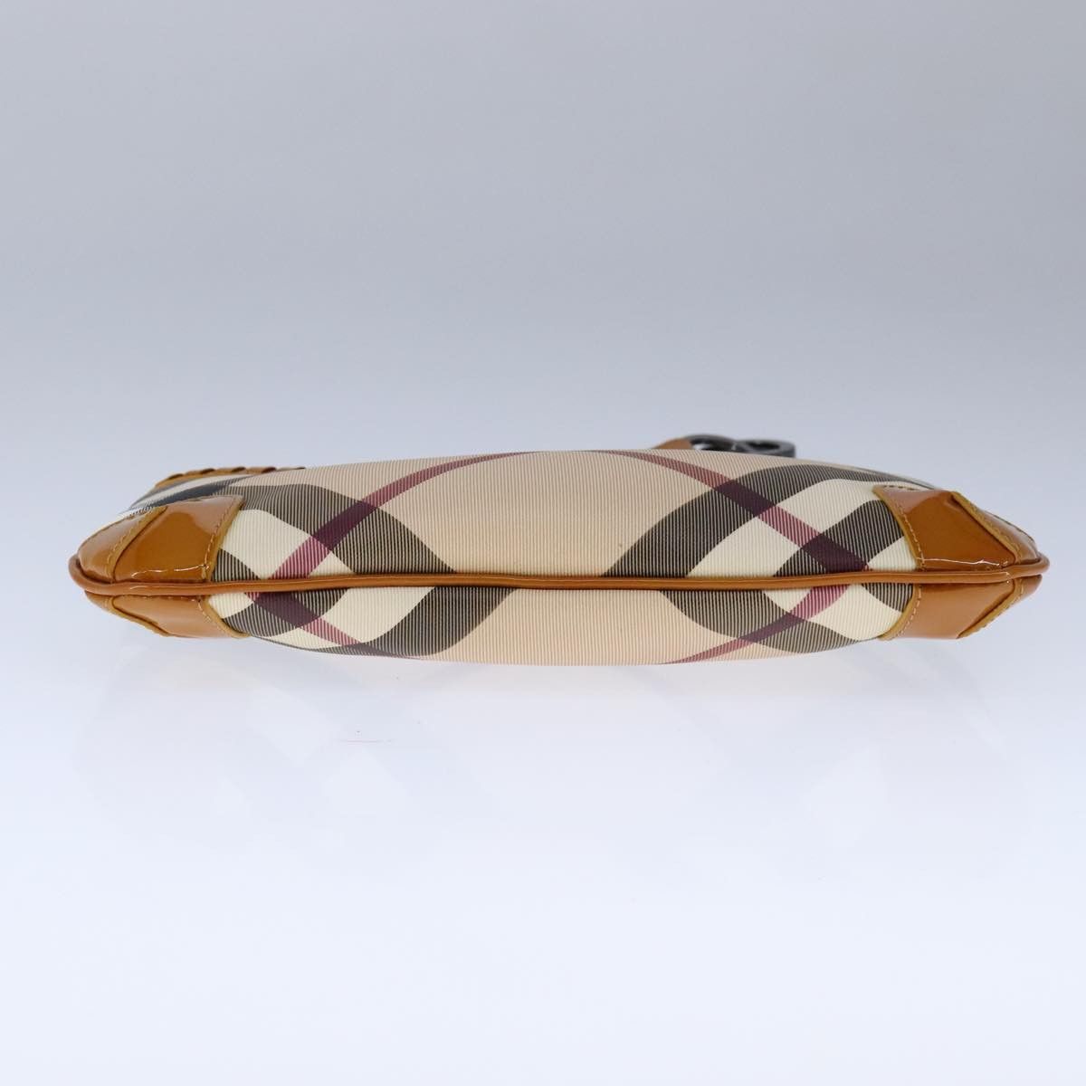 Burberry Nova Check Beige Canvas Clutch Bag (Pre-Owned) Size ONE SIZE - 6 Thumbnail