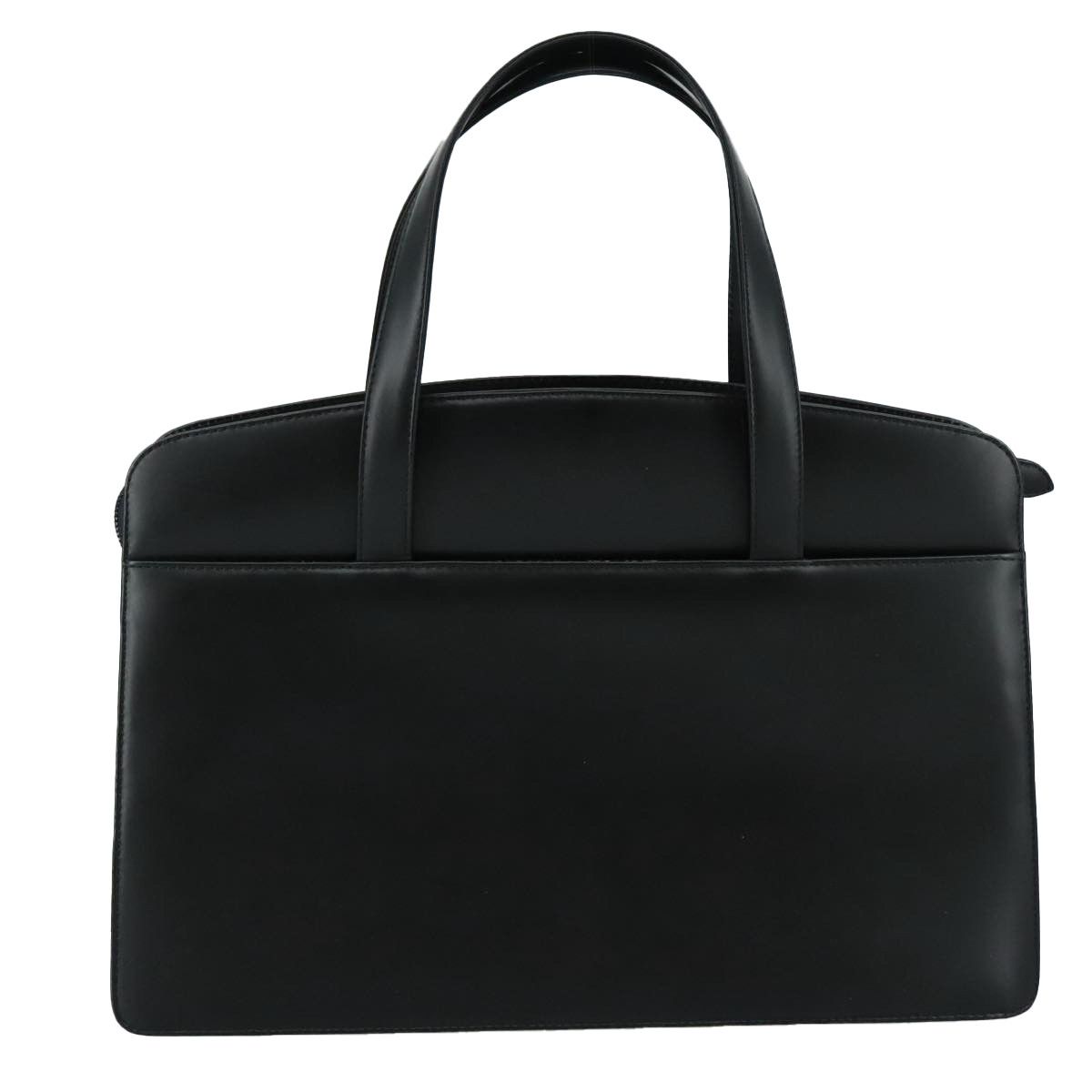 Burberry Nova Check Black Leather Tote Bag (Pre-Owned) Size ONE SIZE - 2 Thumbnail