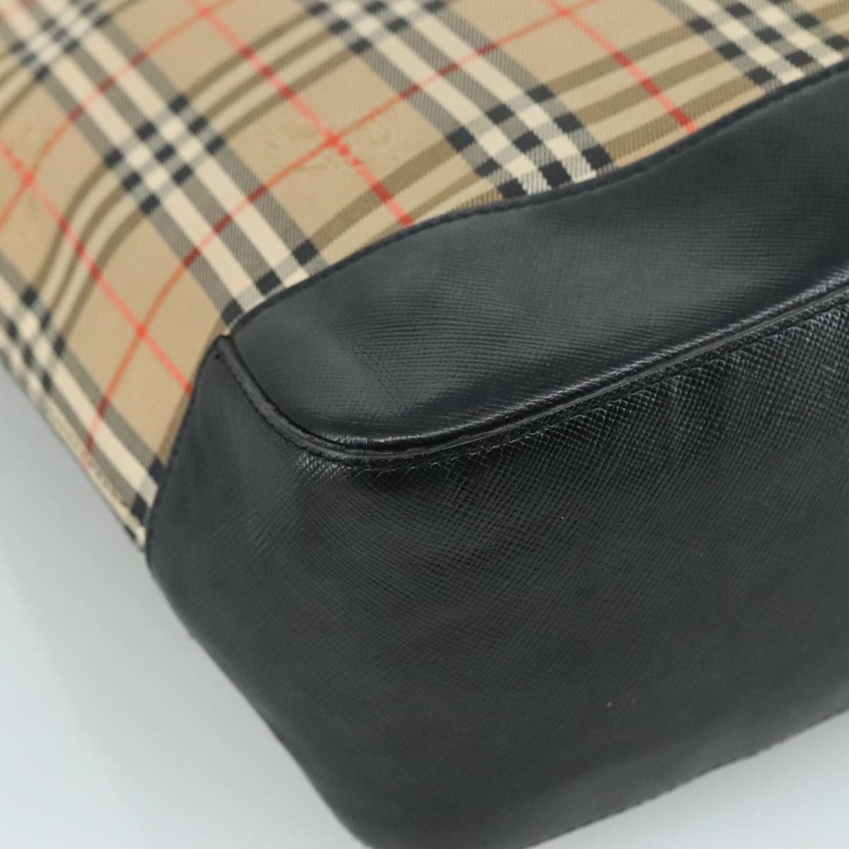 Burberry Nova Check Beige Canvas Tote Bag (Pre-Owned) Size ONE SIZE - 17 Thumbnail