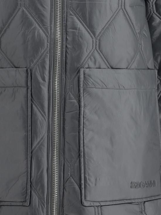 Ganni GANNI Women Jackets W0170 052 BLACK Size S / US 4 / IT 40 - 3 Thumbnail
