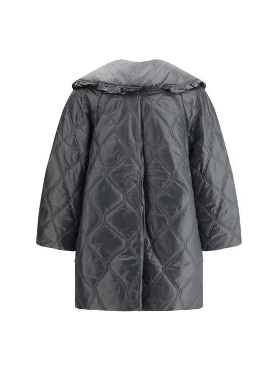 Ganni GANNI Women Jackets W0170 052 BLACK Size S / US 4 / IT 40 - 2 Thumbnail