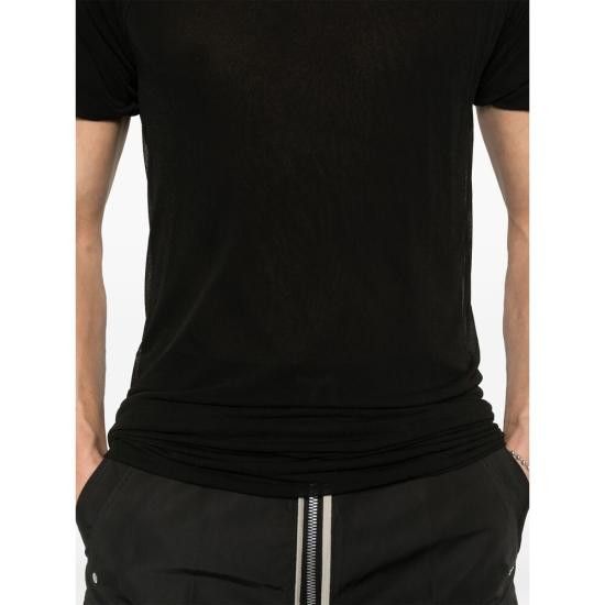Rick Owens RICK OWENS Men T-Shirts RU01E5256 JCR 09 BLACK Size US XL / EU 56 / 4 - 2 Thumbnail