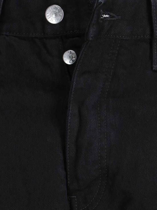 Sunflower SUNFLOWER Men Denim Pants 5118 LOOSE BLACK RINSE Black Size US 36 / EU 52 - 5 Thumbnail