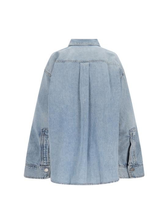 Haikure HAIKURE Women Shirts HEW06080DF161 L0877 Blue Size M / US 6-8 / IT 42-44 - 2 Thumbnail