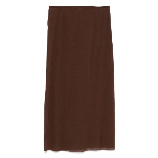Soeur SOEUR Women Mid Skirts JUP1515 BAHIA ACAJO BROWN Size 25" / US 0 / IT 36 - 2 Thumbnail