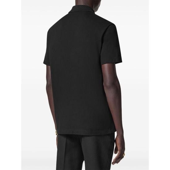 Versace VERSACE Men Polo Shirts 1A13413 1013906 1B000 BLACK Size US M / EU 48-50 / 2 - 2 Thumbnail