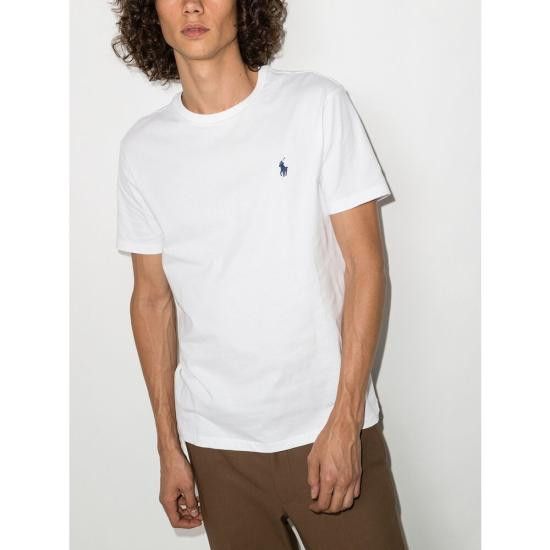 Ralph Lauren RALPH LAUREN Men T-Shirts 710680785003 WHITE Size US XL / EU 56 / 4 - 2 Thumbnail