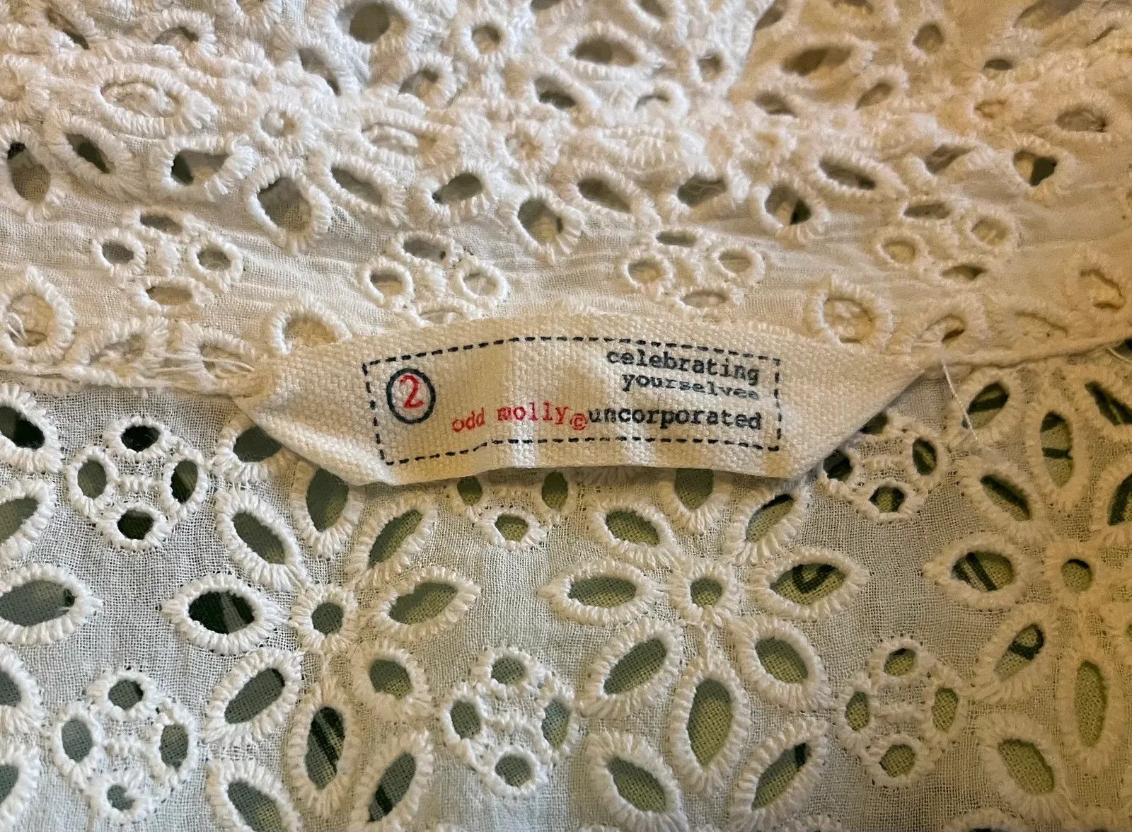 Odd Molly Odd Molly 318M-348 Blouse Size M / US 6-8 / IT 42-44 - 2 Thumbnail