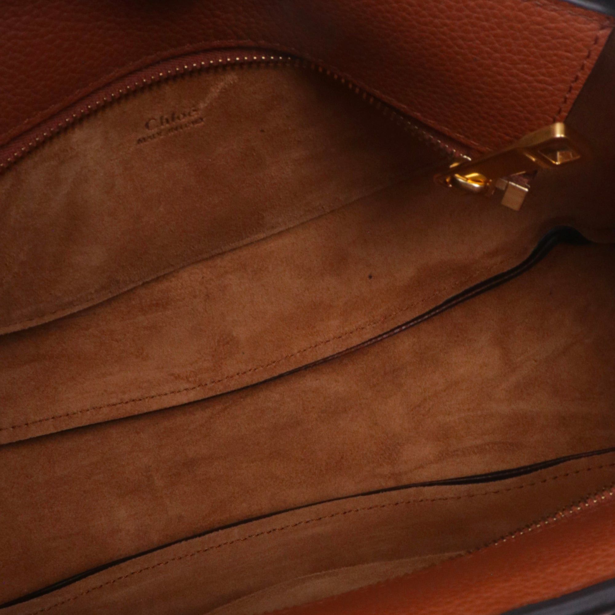 Chloe CHLOÉ - Marcie Chloé shoulder bag in brown grained leather Size ONE SIZE - 4 Thumbnail