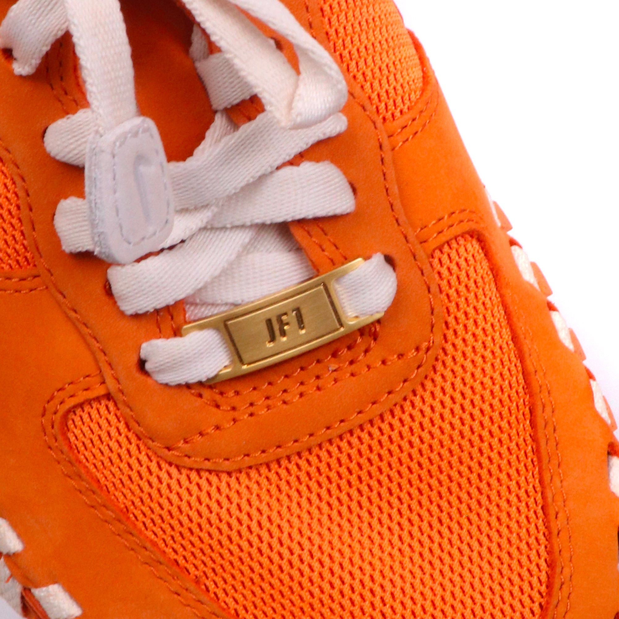 Other JACQUEMUS - Jacquemus x Nike J Force 1 Low sneakers in orange suede (T36.5) Size US 5.5 / IT 35.5 - 4 Thumbnail