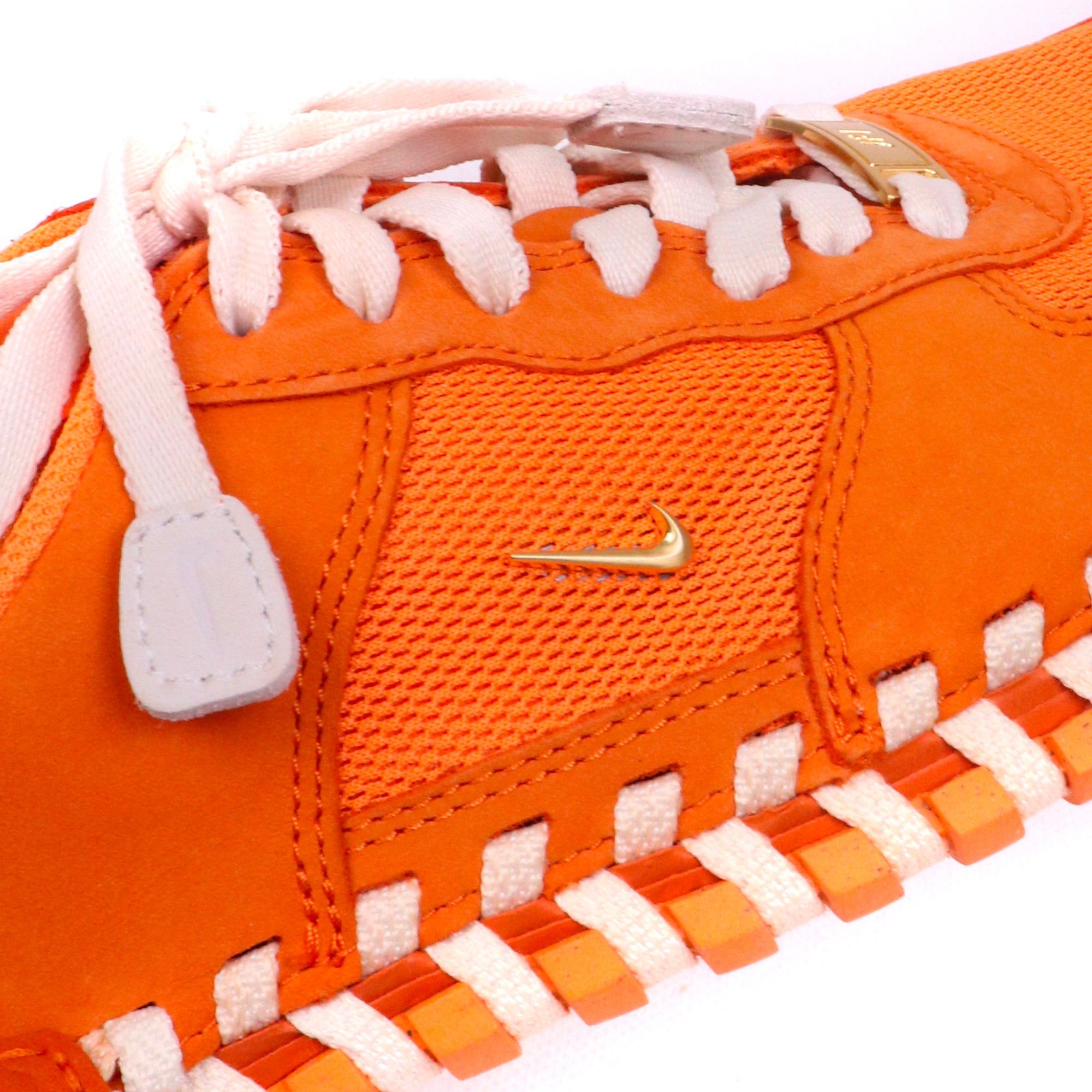 Other JACQUEMUS - Jacquemus x Nike J Force 1 Low sneakers in orange suede (T36.5) Size US 5.5 / IT 35.5 - 3 Thumbnail